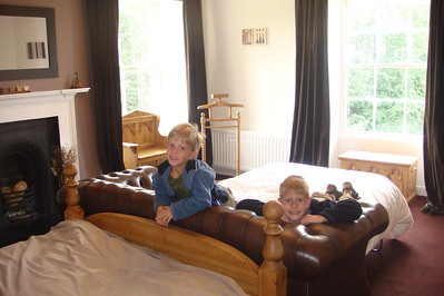 we shared a room with the boys