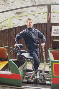 our proud roller coaster brakeman