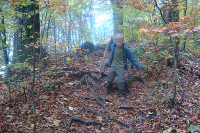 heading back down