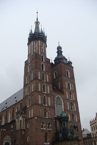 St. Mary's Basilica in the city center