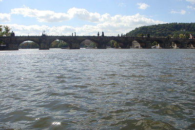 views from the Vltova