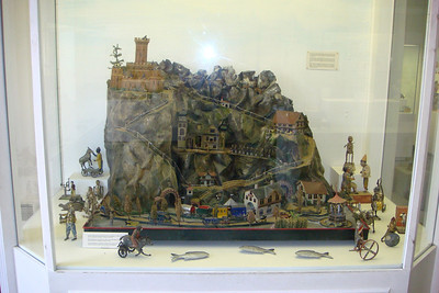 the toy museum had lots of cool toys...