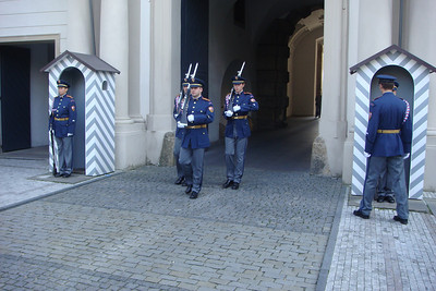 the changing of the guard