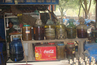 snake wine, anyone?