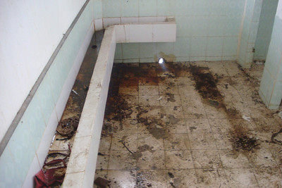 our guide called this a "communist toilet", not sure what that means, but it was disgusting