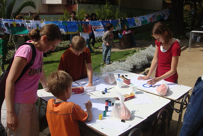 painting at the Neruda museum