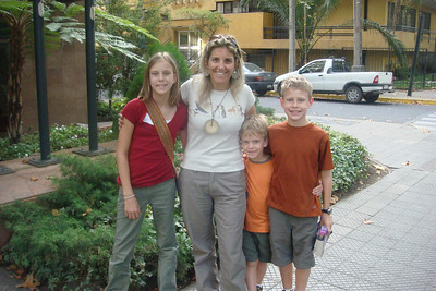 Claudia and the kids