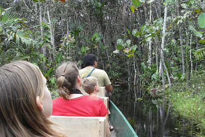 an afternoon canoe ride