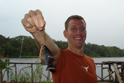 Clay followed up with this massive red-bellied pirahna