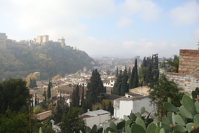 great views of the Alhambra and Granada from Sacromonte