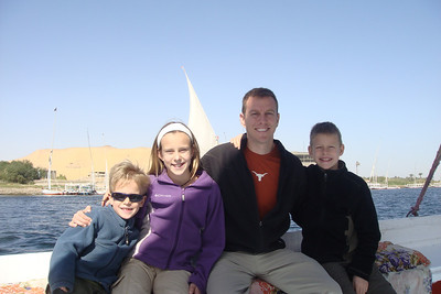 we sailed on a felucca