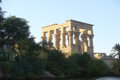 Trajan's kiosk from the water