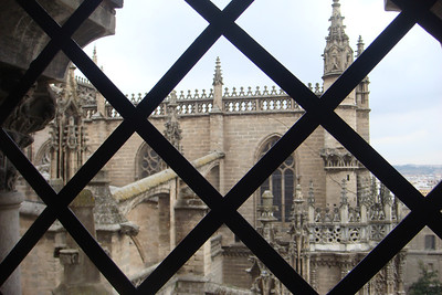 heading up to the top of the bell tower