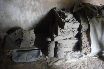 clay ready to be shaped
