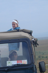 Alayna was a not a big fan of the cheetah kill...