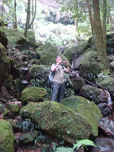 Craig finding just the right angle for a photo