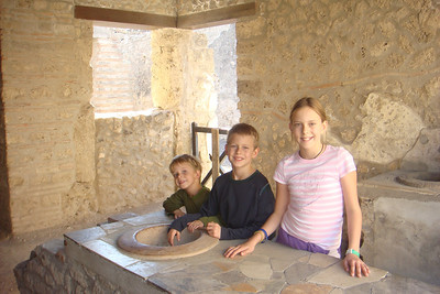 an ancient fast food restaurant
