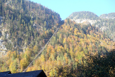 the funicular on a sunny day