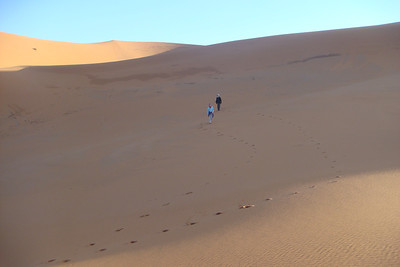 we had the dunes to ourselves
