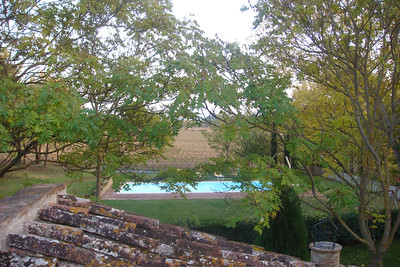 the view from the balcony