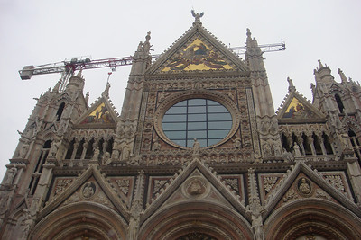 Siena's Duomo (and crane)