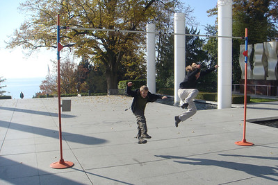 the high jump world record is safe, despite Meredith and Nate's efforts