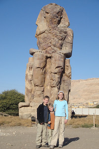 one of the Collosi of Memnon