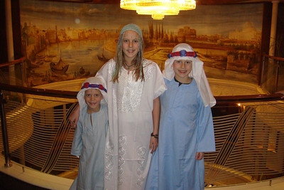 dressed up in our galabias