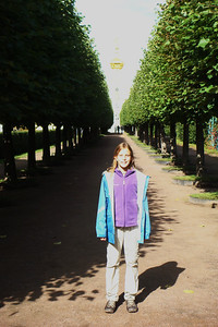 Alayna and the Lynden trees