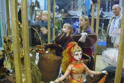 touring the museum of dolls