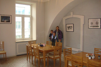 the common room where we ate breakfast
