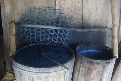making indigo dye
