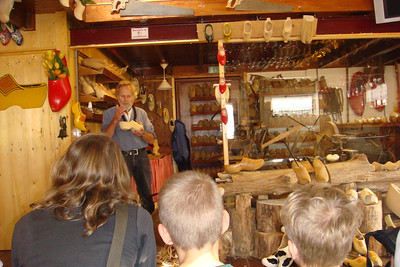 Ben, the wooden shoe maker