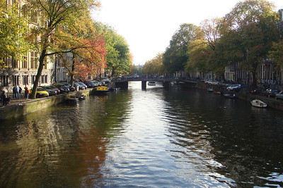 Amsterdam canal view
