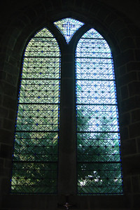 the abbey was huge and mazelike