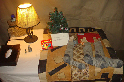 Santa made it and filled up Clay's socks