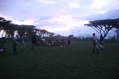 more soccer before dinner