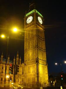 Big Ben at night