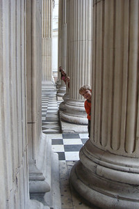 columns at St. Paul's