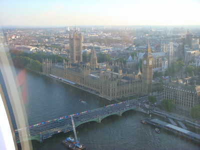 view from the London Eye