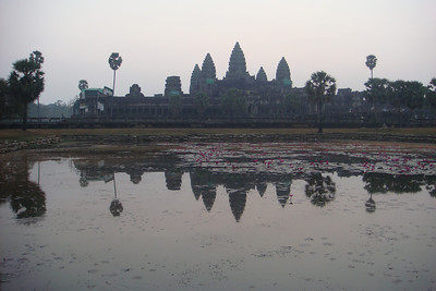 sunrise at Angkor Wat