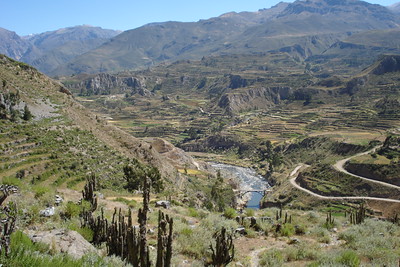 another look at the terraced fields in the valley