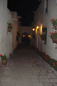 the Monasterio is like a small walled city