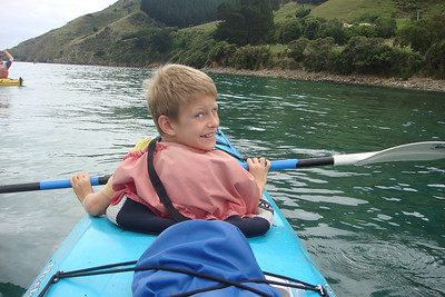 the next day we did a little sea kayaking