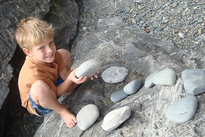 Benji's rock collection
