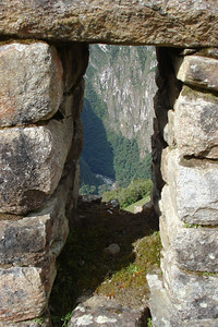 the view through one of the windows