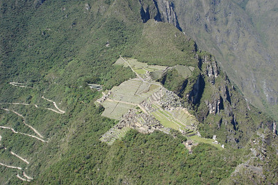 ...but we were rewarded with fantastic views of Machu Picchu
