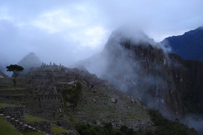 ...but the clouds were not cooperating