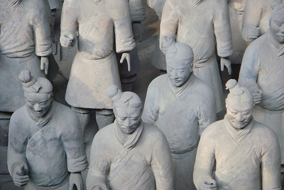 each with a unique face and features