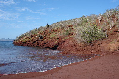 the red sands of Rubina Island